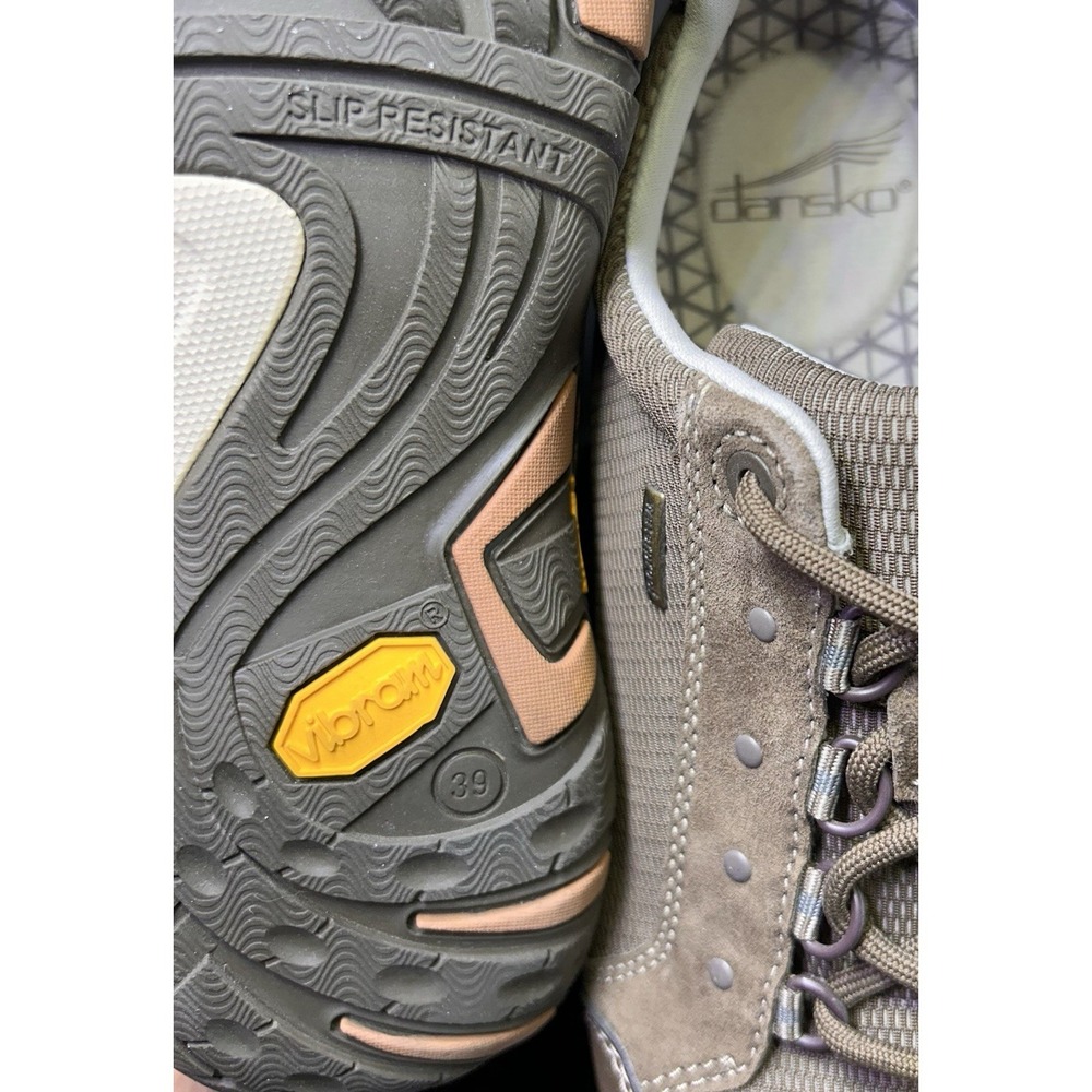 Dansko Peggy Mushroom Waterproof Hiking Walking Vibram Sole Women US 8.5-9/EU 39 - Picture 10 of 14